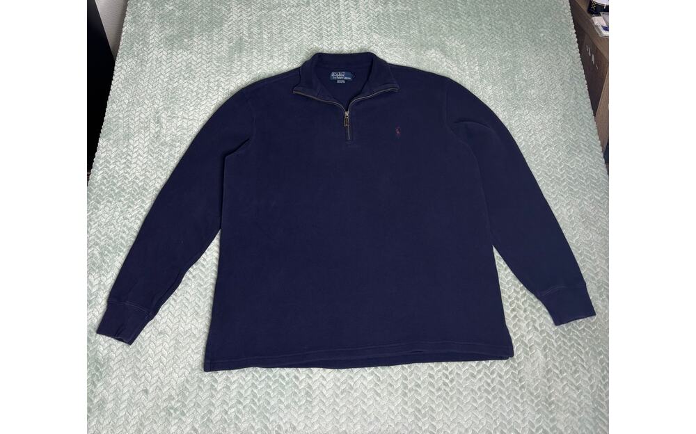 Polo Ralph Lauren Navy Quarter Zip Pullover